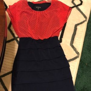 Polka Dot Slim Fit Dress